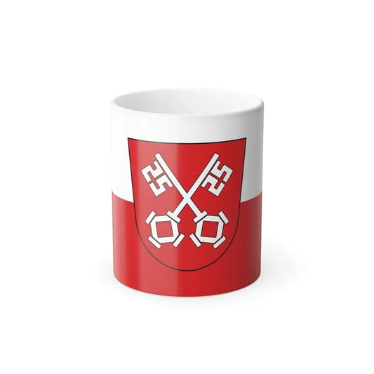 Flag of Regensburg 2 Germany - Color Changing Coffee Mug 11oz - Go Mug Yourself