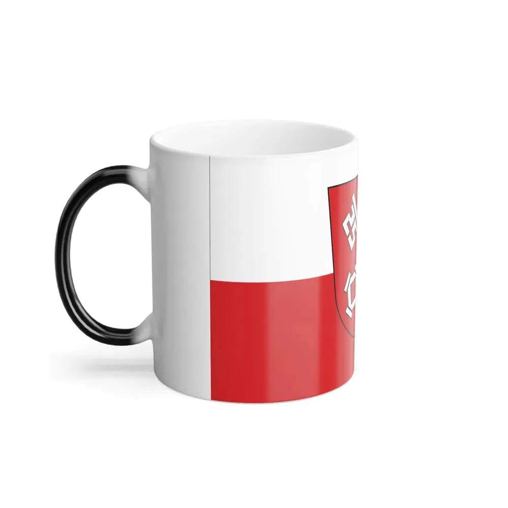 Flag of Regensburg 2 Germany - Color Changing Coffee Mug - Go Mug Yourself