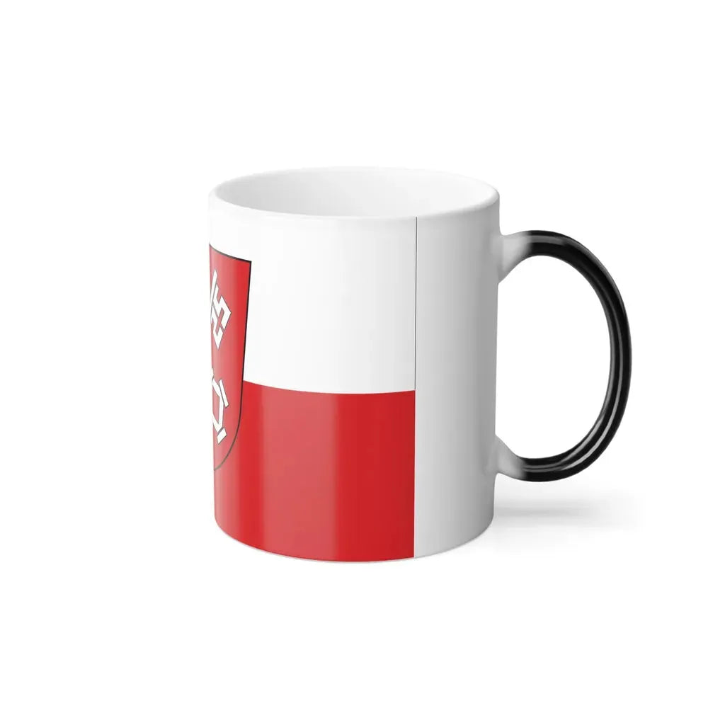 Flag of Regensburg 2 Germany - Color Changing Coffee Mug - Go Mug Yourself