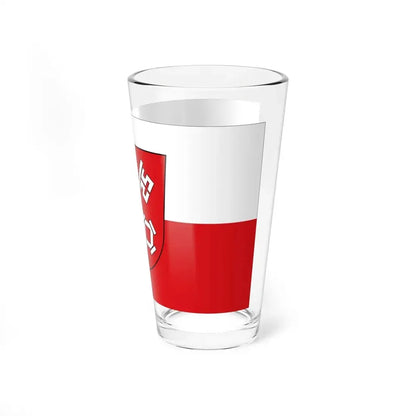 Flag of Regensburg 2 Germany - Pint Glass 16oz - Go Mug Yourself