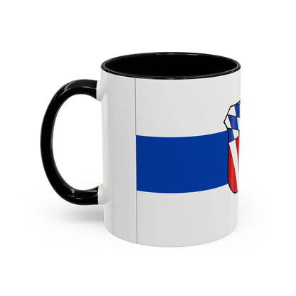 Flag of Regensburg Germany - Accent Coffee Mug - Go Mug Yourself
