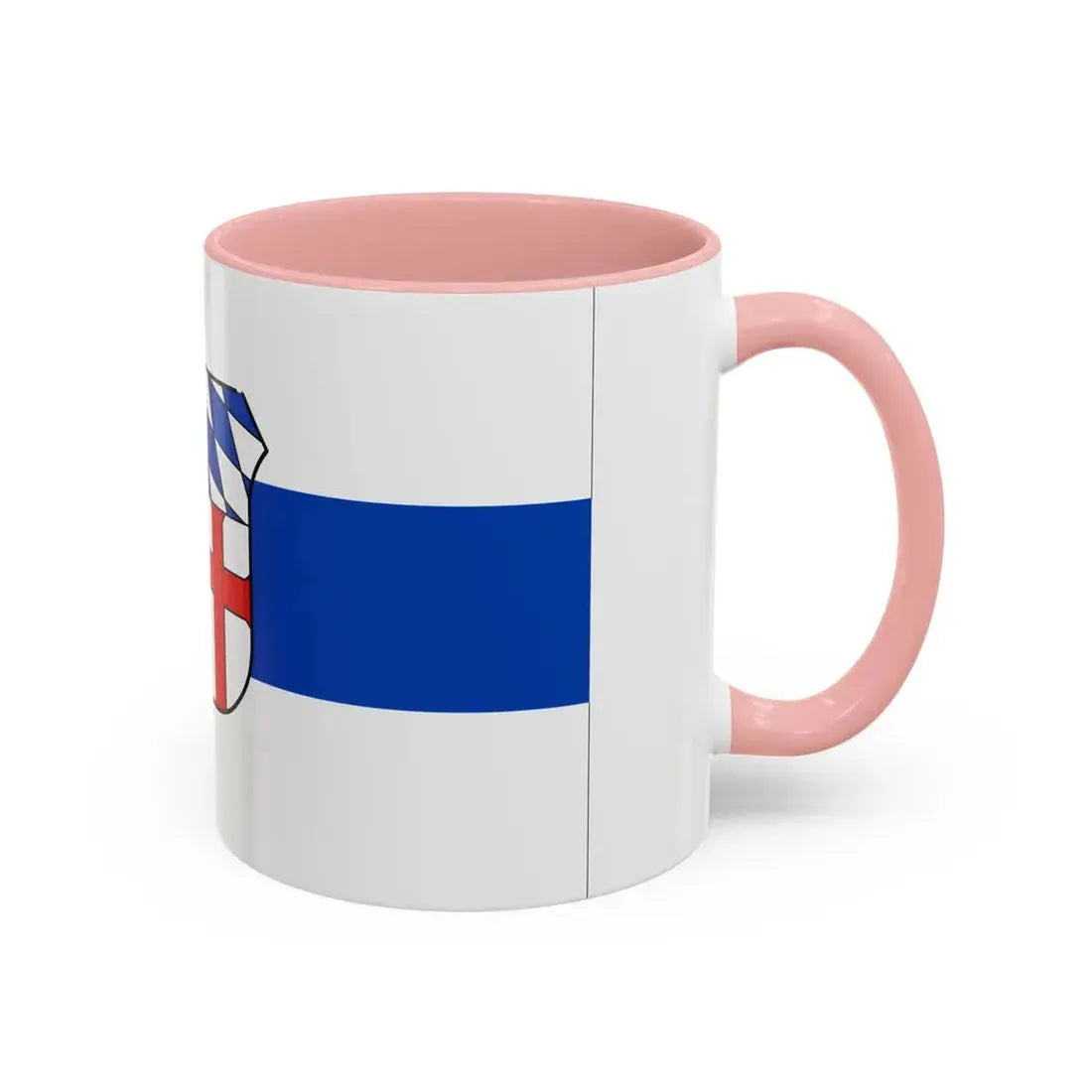 Flag of Regensburg Germany - Accent Coffee Mug - Go Mug Yourself