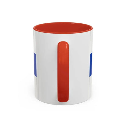 Flag of Regensburg Germany - Accent Coffee Mug - Go Mug Yourself