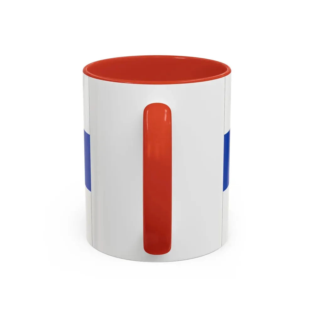 Flag of Regensburg Germany - Accent Coffee Mug - Go Mug Yourself