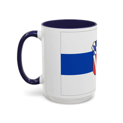 Flag of Regensburg Germany - Accent Coffee Mug - Go Mug Yourself