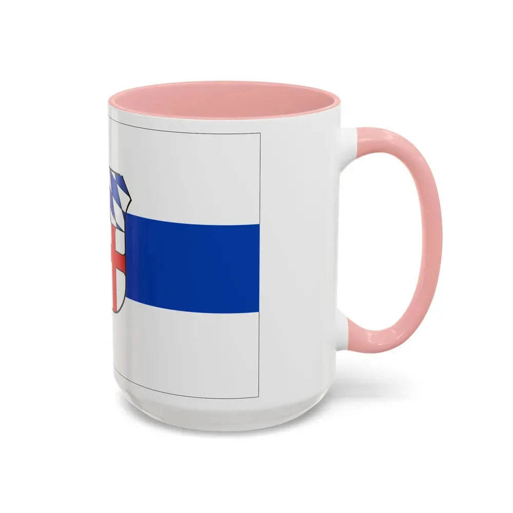 Flag of Regensburg Germany - Accent Coffee Mug - Go Mug Yourself