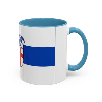 Flag of Regensburg Germany - Accent Coffee Mug - Go Mug Yourself