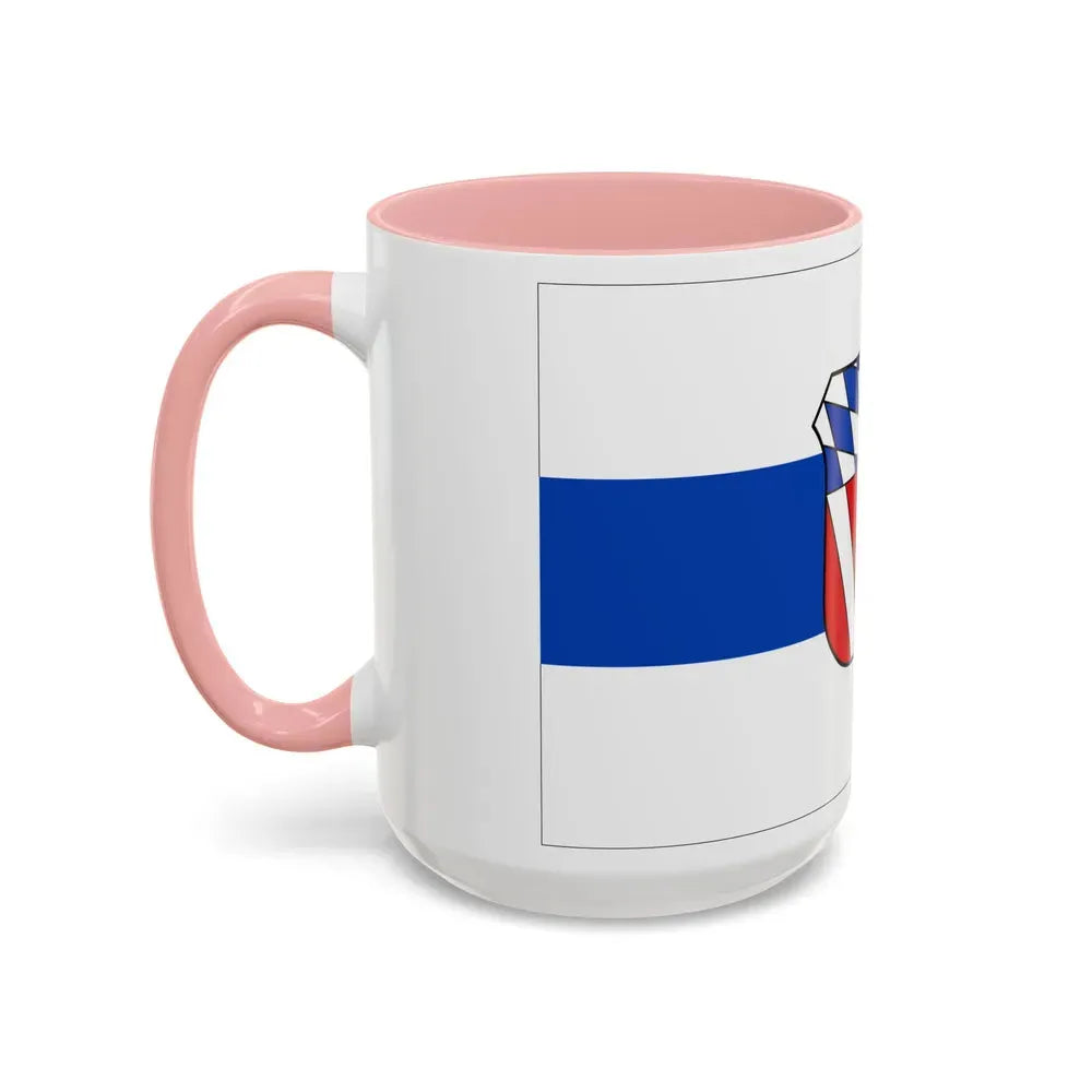 Flag of Regensburg Germany - Accent Coffee Mug - Go Mug Yourself