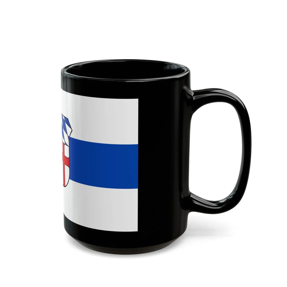 Flag of Regensburg Germany - Black Coffee Mug-Go Mug Yourself