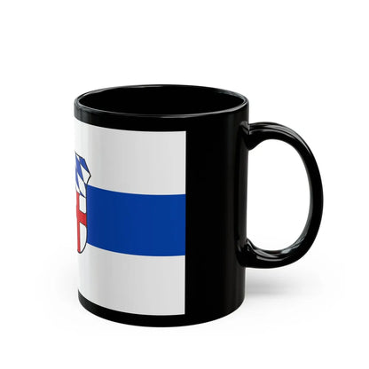 Flag of Regensburg Germany - Black Coffee Mug-Go Mug Yourself