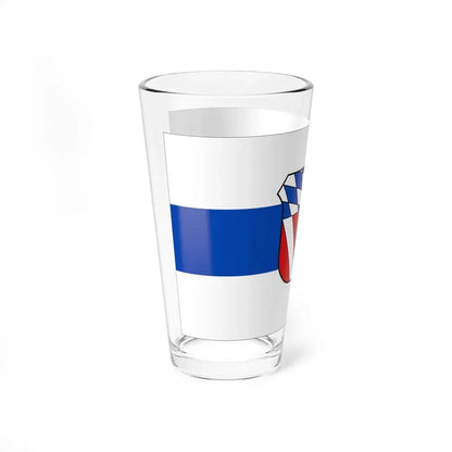 Flag of Regensburg Germany - Pint Glass 16oz - Go Mug Yourself