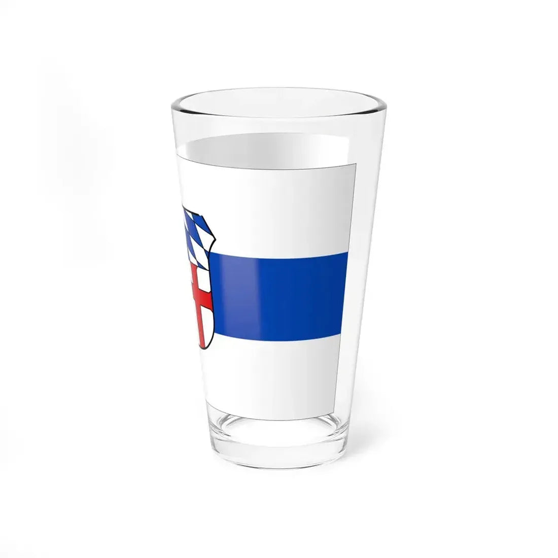 Flag of Regensburg Germany - Pint Glass 16oz - Go Mug Yourself