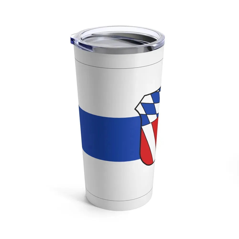 Flag of Regensburg Germany - Tumbler 20oz - Go Mug Yourself
