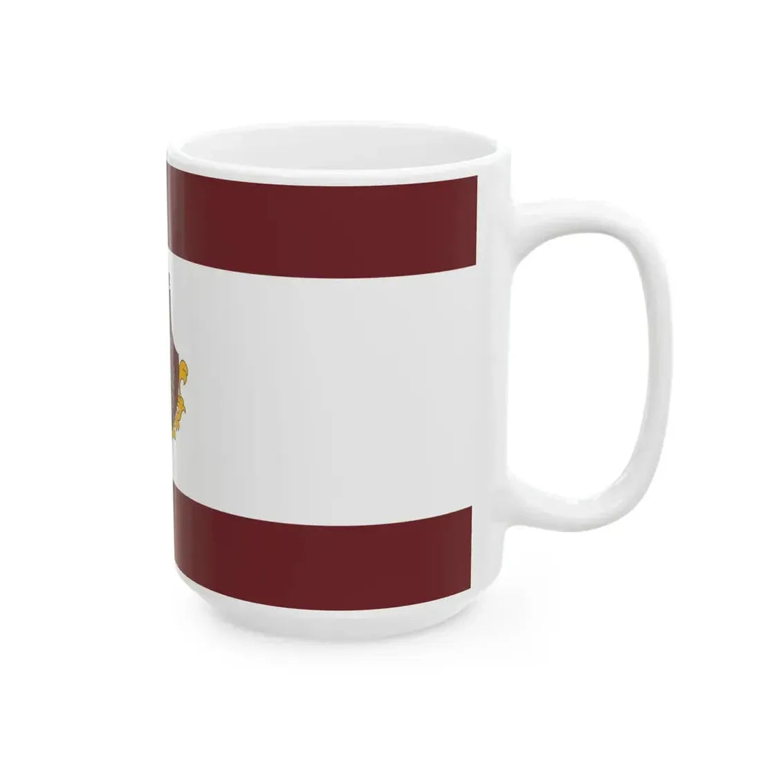 Flag of Regenye (Hungary) White Coffee Mug - Go Mug Yourself