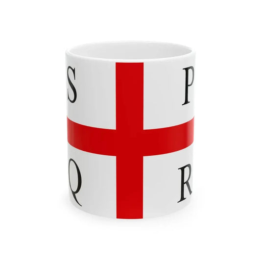 Flag of Reggio Emilia (Italy) White Coffee Mug 11oz - Go Mug Yourself