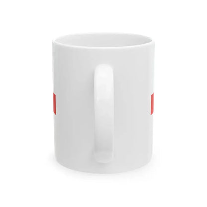 Flag of Reggio Emilia (Italy) White Coffee Mug - Go Mug Yourself