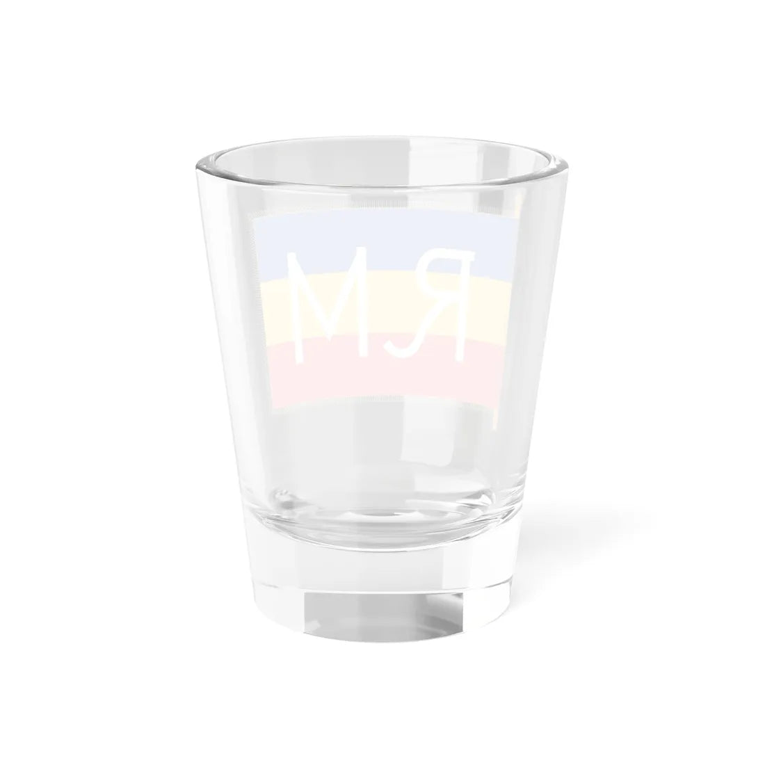Flag of Regimentul Infant - obverse (Moldova) Shot Glass 1.5oz - Go Mug Yourself