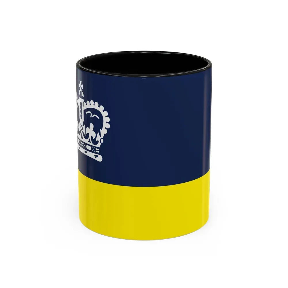 Flag of Regina Canada - Accent Coffee Mug 11oz Black - Go Mug Yourself