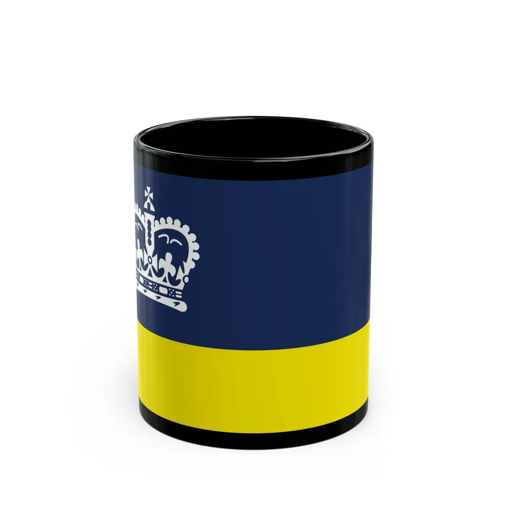 Flag of Regina Canada - Black Coffee Mug-11oz-Go Mug Yourself