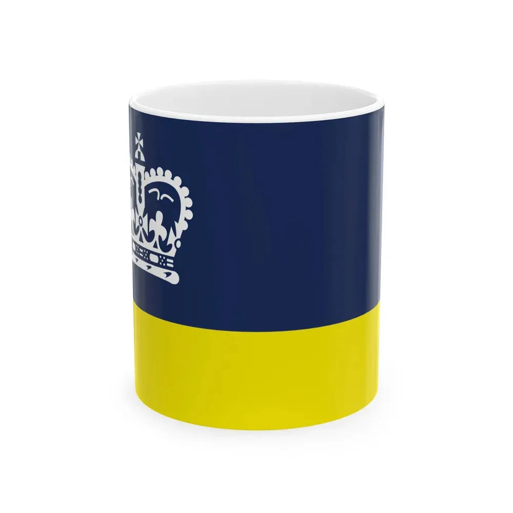 Flag of Regina Canada - White Coffee Mug 11oz - Go Mug Yourself