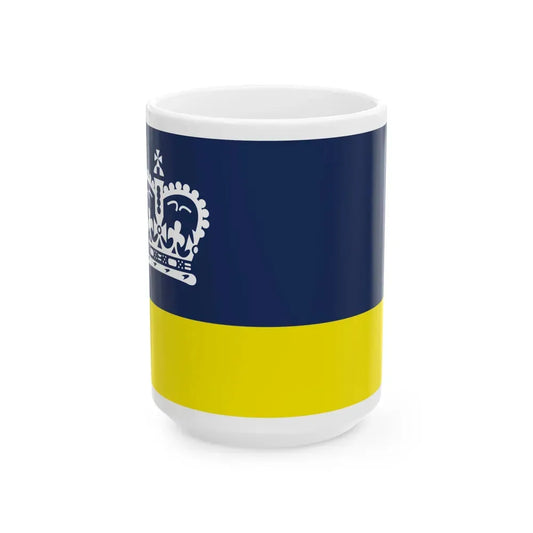 Flag of Regina Canada - White Coffee Mug 15oz - Go Mug Yourself