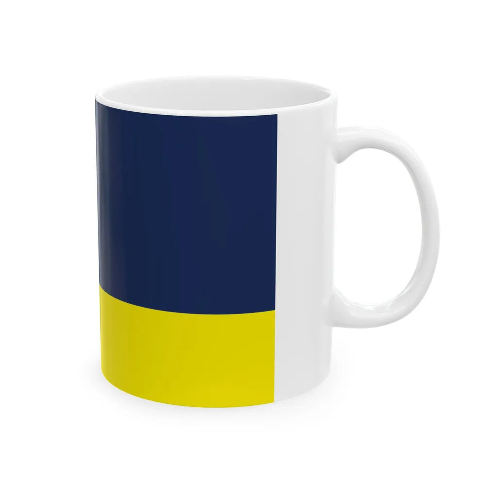 Flag of Regina Canada - White Coffee Mug-Go Mug Yourself