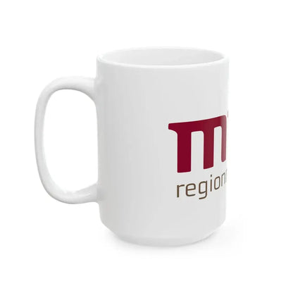 Flag of Region Midtjylland (Denmark) White Coffee Mug - Go Mug Yourself