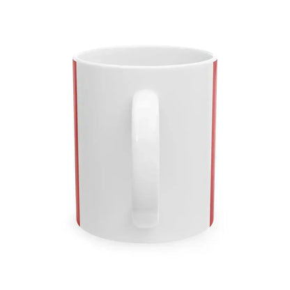Flag of Region Occitanie symbol only (France) White Coffee Mug - Go Mug Yourself