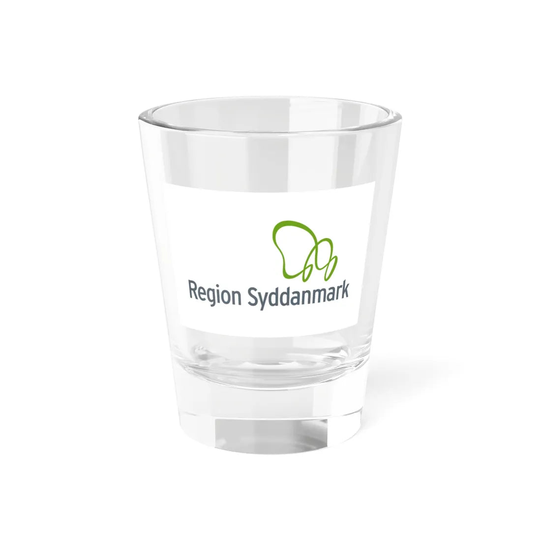 Flag of Region Syddanmark (Denmark) Shot Glass 1.5oz 1.5oz - Go Mug Yourself