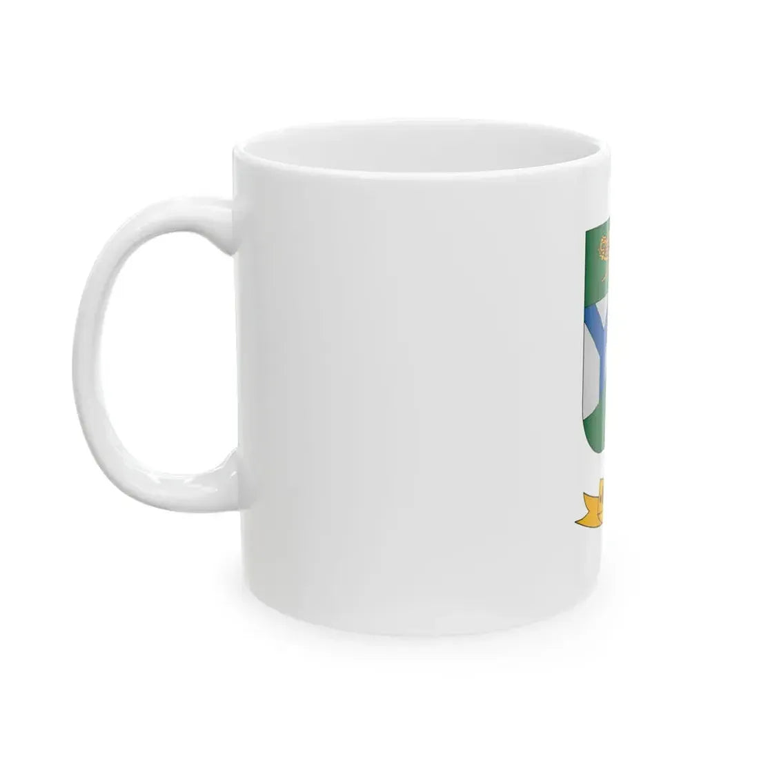 Flag of Regoly (Hungary) White Coffee Mug - Go Mug Yourself