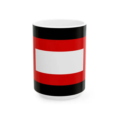 Flag of Rehoboth-Basterland (Namibia) White Coffee Mug 15oz - Go Mug Yourself