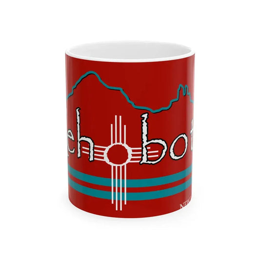 Flag of Rehoboth New Mexico (Mexico) White Coffee Mug 11oz - Go Mug Yourself