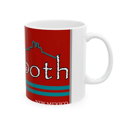 Flag of Rehoboth New Mexico (Mexico) White Coffee Mug - Go Mug Yourself