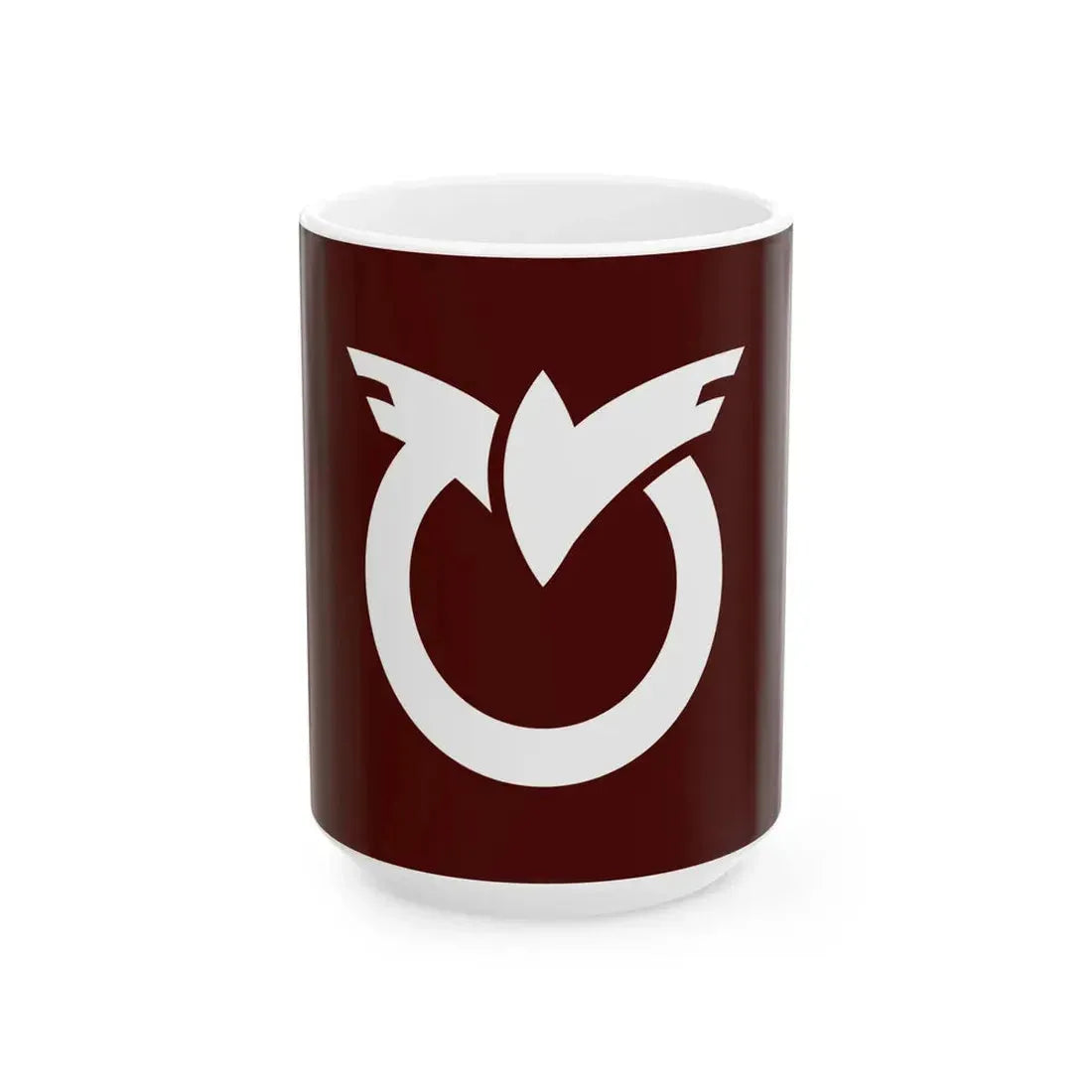 Flag of Reihoku Kumamoto (Japan) White Coffee Mug 15oz - Go Mug Yourself