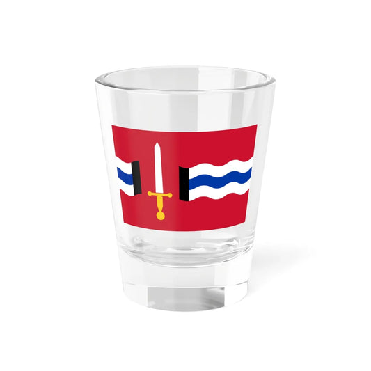 Flag of Reimerswaal (Netherlands) Shot Glass 1.5oz 1.5oz - Go Mug Yourself