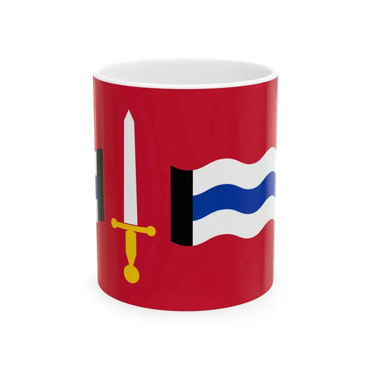 Flag of Reimerswaal (Netherlands) White Coffee Mug 11oz - Go Mug Yourself