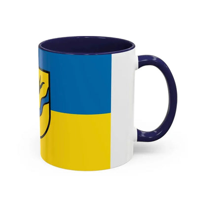 Flag of Rems Murr Kreis Germany - Accent Coffee Mug - Go Mug Yourself