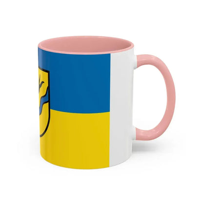 Flag of Rems Murr Kreis Germany - Accent Coffee Mug - Go Mug Yourself