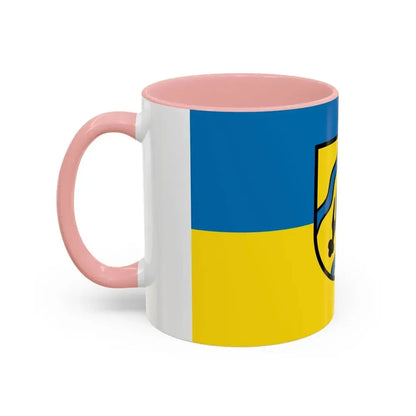 Flag of Rems Murr Kreis Germany - Accent Coffee Mug - Go Mug Yourself