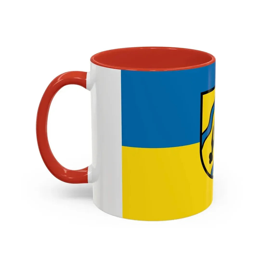 Flag of Rems Murr Kreis Germany - Accent Coffee Mug - Go Mug Yourself