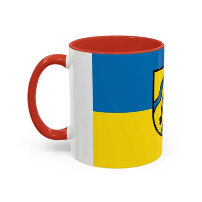 Flag of Rems Murr Kreis Germany - Accent Coffee Mug - Go Mug Yourself