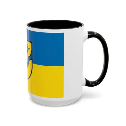 Flag of Rems Murr Kreis Germany - Accent Coffee Mug - Go Mug Yourself
