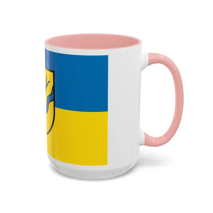 Flag of Rems Murr Kreis Germany - Accent Coffee Mug - Go Mug Yourself