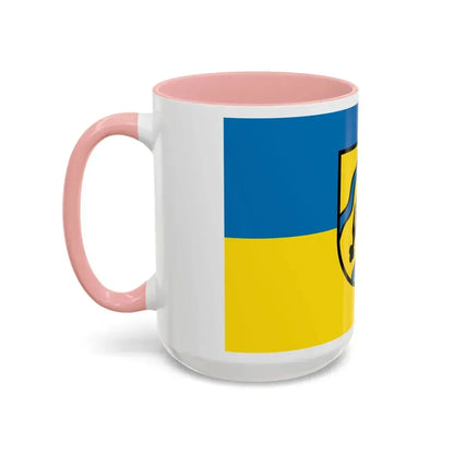 Flag of Rems Murr Kreis Germany - Accent Coffee Mug - Go Mug Yourself
