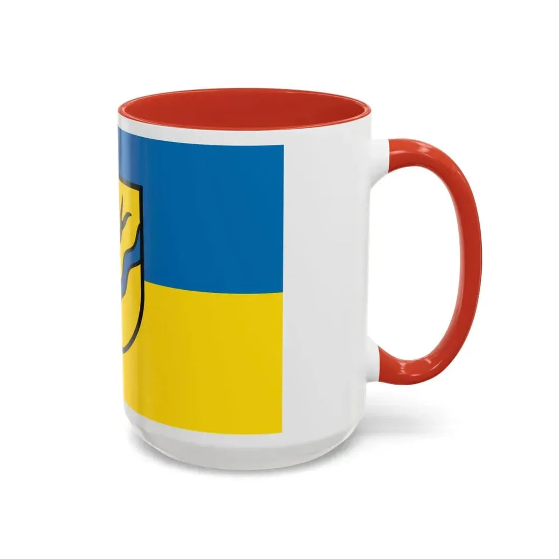 Flag of Rems Murr Kreis Germany - Accent Coffee Mug - Go Mug Yourself