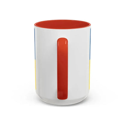 Flag of Rems Murr Kreis Germany - Accent Coffee Mug - Go Mug Yourself