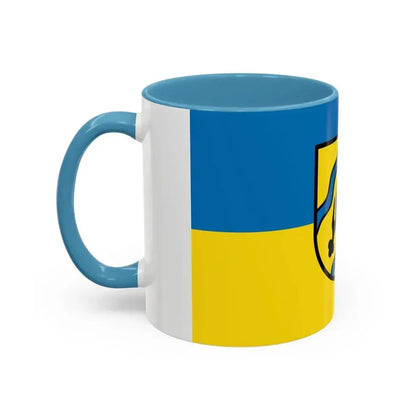 Flag of Rems Murr Kreis Germany - Accent Coffee Mug - Go Mug Yourself