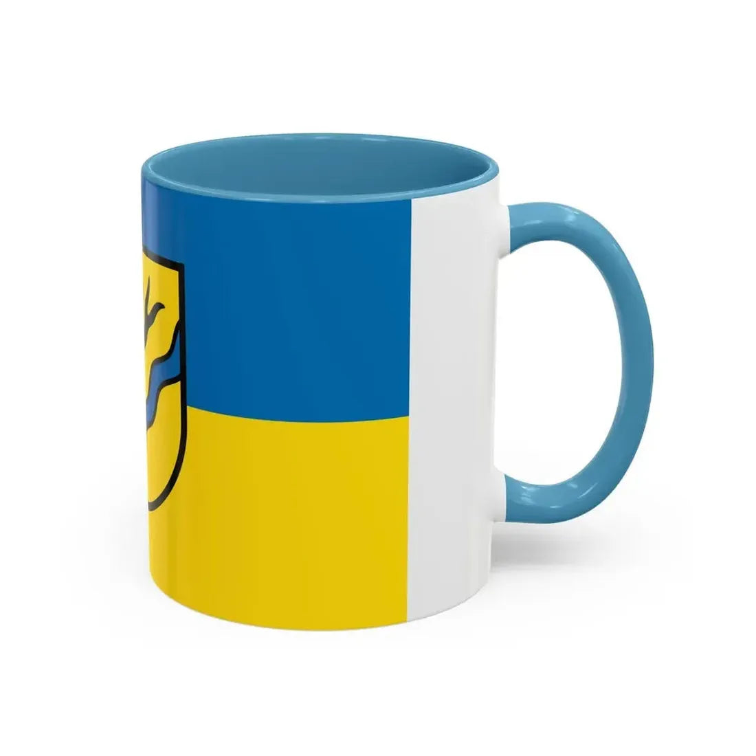 Flag of Rems Murr Kreis Germany - Accent Coffee Mug - Go Mug Yourself
