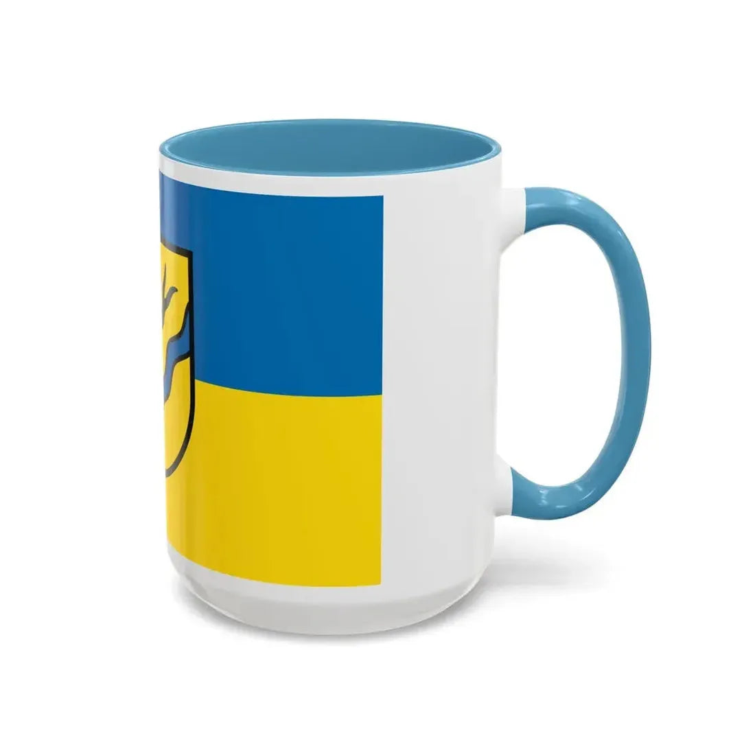 Flag of Rems Murr Kreis Germany - Accent Coffee Mug - Go Mug Yourself