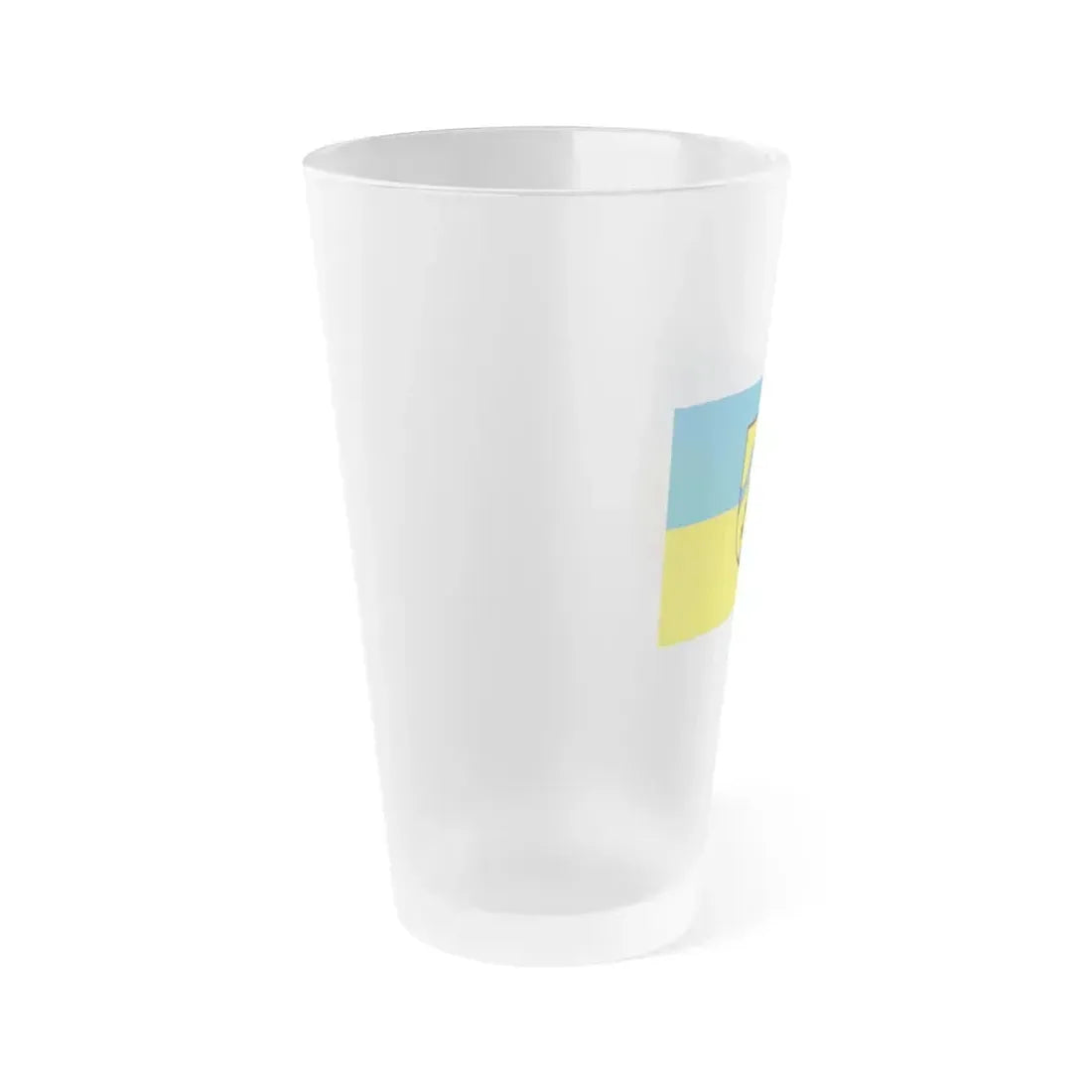 Flag of Rems Murr Kreis Germany - Frosted Pint Glass 16oz - Go Mug Yourself